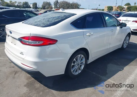 2020 Ford Fusion Hybrid Se из США, поврежденный, VIN 3FA6P0LU1LR250894